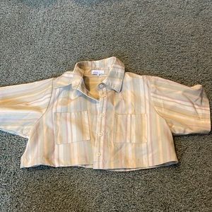 WEWOREWHAT cropped top